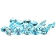 Matched! 20 piece 12.58ct full fire sky blue Topaz set!