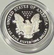 2006 Proof Silver Eagle W Box& Paper