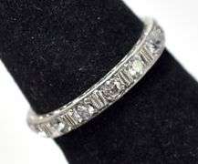 Brilliant Diamond Band Ring in Platinum
