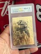 Dale Earnhardt 2001 23KT Gold Card Graded MINT 10