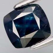 Cushion cut! 1.85ct HEATED ONLY royal blue Sapphire