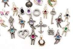 Group lot of Vintage 925 sterling silver pendants