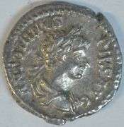 Very Scarce Caracalla Roman Silver Denarius with Lion reverse, 198-217 AD.
