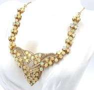 Ravishing Brand New European 29.40CTW Round Cabochon-Cut Opals W/ Fire & 3.89CTW Diamond Necklace in