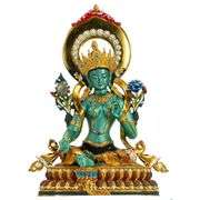 Handcrafted Buddha Tibetan Copper