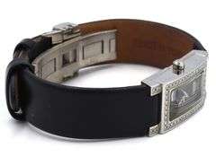 Invicta quartz black dial diamond watch