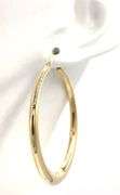 10kt Yellow gold hoop earrings