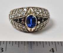 Multi-Gemstone Ring in Sterling Silver