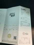 CERTIFIED 3.01 CARATS LAB GROWN DIAMOND