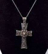 Cross Pendant Necklace in Sterling Silver
