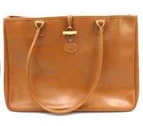 Longchamp Brown Leather Tote