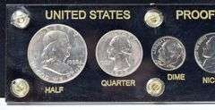 1958 United States Proof Set - Capital Plastics Case
