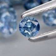 Collectors top sapphire blue 2.94ct Sapphire set