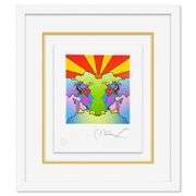 Profile and Sunrise by Peter Max