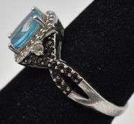 Multi-Gemstone Ring in Sterling Silver