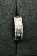 MEN’S 14K WHITE GOLD NATURAL DIAMOND WEDDING BAND