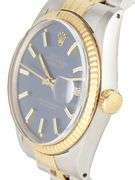Rolex Datejust 16013, 36mm, Blue Dial, Stainless Steel and 18K Yellow Gold Watch