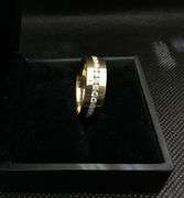 MEN’S 14K YELLOW GOLD DIAMOND WEDDING BAND