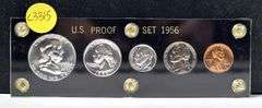 1956 United States Proof Set - Capital Plastics Case