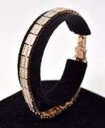 Diamond Bracelet in Vermeil Sterling Silver