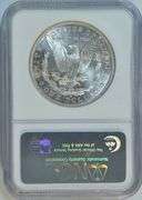 Pristine-fresh, blazing-white Gem BU 1882-S Morgan Silver Dollar. NGC MS65