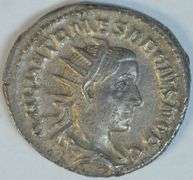 Near Mint Herennius Etruscus Roman Silver Antoninianus, 251 AD