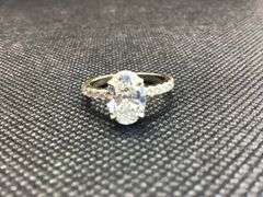 14K YELLOW GOLD ENGAGEMENT RING