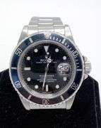 Pre-Owned Rolex Submariner Date 40mm Stainless Steel Watch 16610