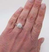 Platinum Ritani Diamond Engagement Ring