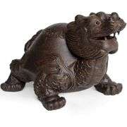 Handmade Zisha Clay Feng Shui Dragon Turtle