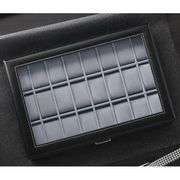 Lockable 24-Slot Watch Case