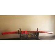 Katana Japanese Samurai Sword with Real Rayskin and Hardwood Saya