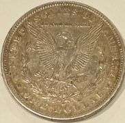 1879 O Morgan Dollar.
