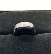 14K WHITE GOLD MEN’S WEDDING BAND