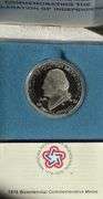 Thomas Jefferson Sterling  Silver Proof Cameo Bicentennial Medal