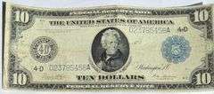 $10 Series of 1914 Cleveland Large Siz