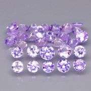 Glittering 3.28ct bright blue violet Tanzanite set