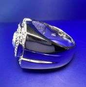 Men's Handsome 7.25 Ctw Lab Simulated Diamond Ring