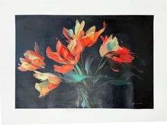 Flowers Still Life Signed Giclee by Horacio