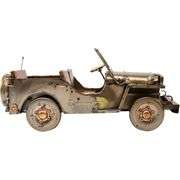 Handmade Iron Classic Military Jeep Model