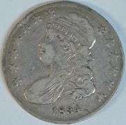 Nice 1834 Capped Bust Half Dollar in VF/XF