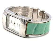Vivani quartz silver dial bangle bracelet watch