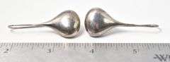 Dangle Hook Earrings in Sterling Silver