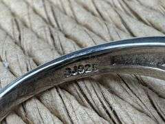 Sterling Silver Genuine Natural Amethyst Gemstone Ring Size 6