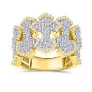 1.30ct Men's Cross Ring