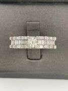 CERTIFIED 14K WHITE GOLD DIAMOND ENGAGEMENT RING