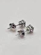 Sparkling 3.85 Ctw Ice White Lab Simulated Diamond Earrings