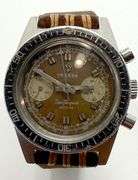 Collector's Vintage Tressa 'Sea Tempest' 38mm Hand Winding Chronograph
