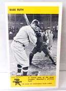 Babe Ruth 19609 ED-U Flash Baseball Card