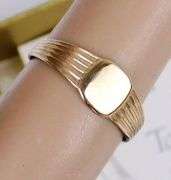 Vintage 10K Gold Baby Heirloom Signet Ring